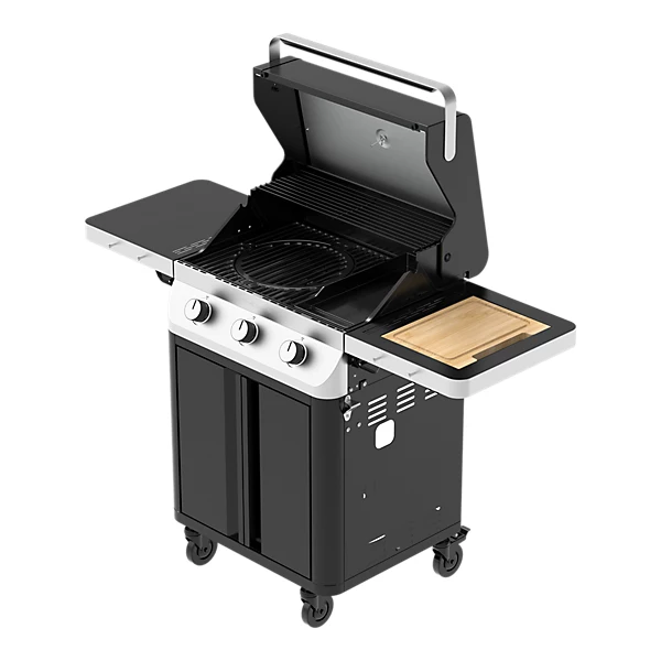 GoodHome Attaia Black 3 burner Gas BBQ - Image 3