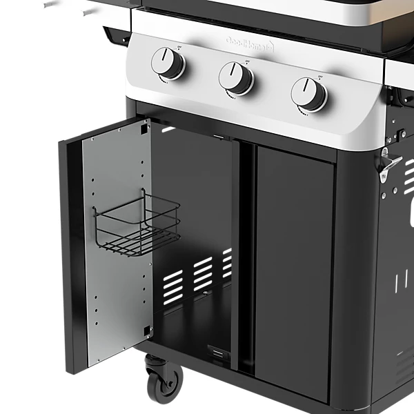 GoodHome Attaia Black 3 burner Gas BBQ - Image 6