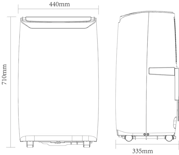 GoodHome Malay Local air conditioner 220-240V 9000BTU - Image 9